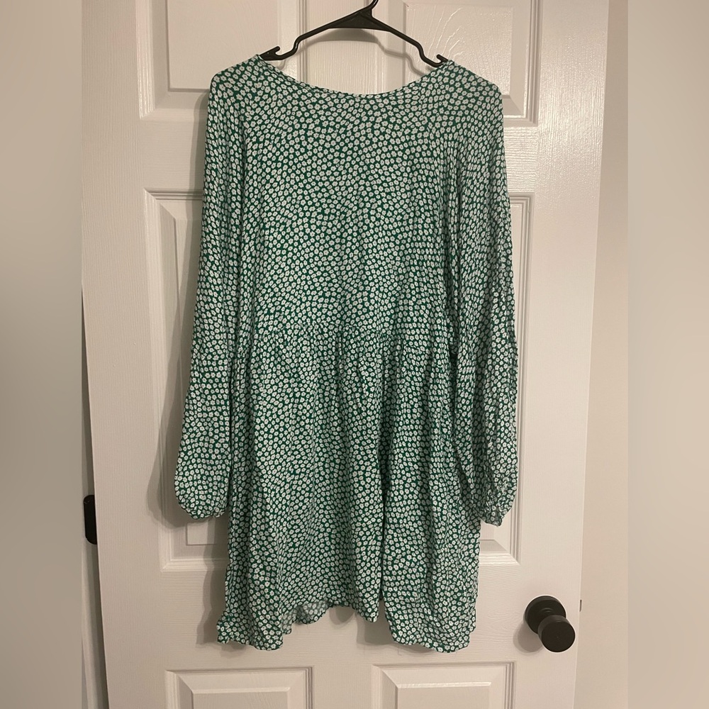 Daisy street mini smock floral dress